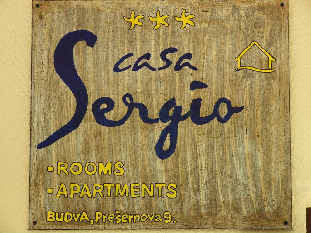 Casa Sergio Budva Rooms & Apartments ภายนอก รูปภาพ